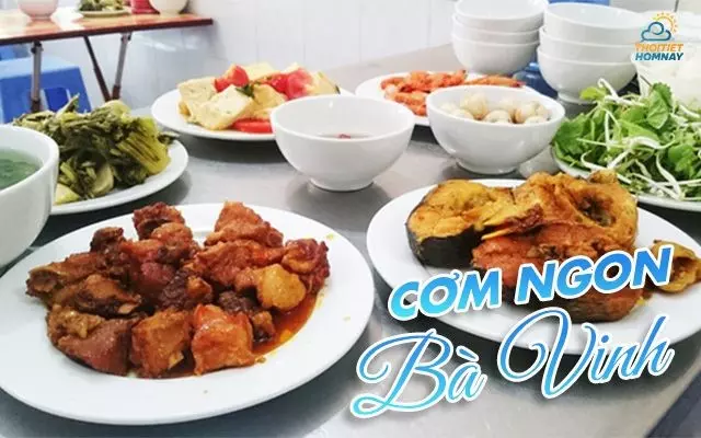 Quán cơm ngon bà Vinh