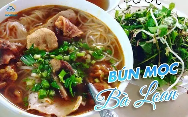 Bún bà Loan - quán ăn ngon ở Vinh