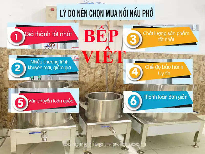 Xưởng sản xuất của Bếp Việt