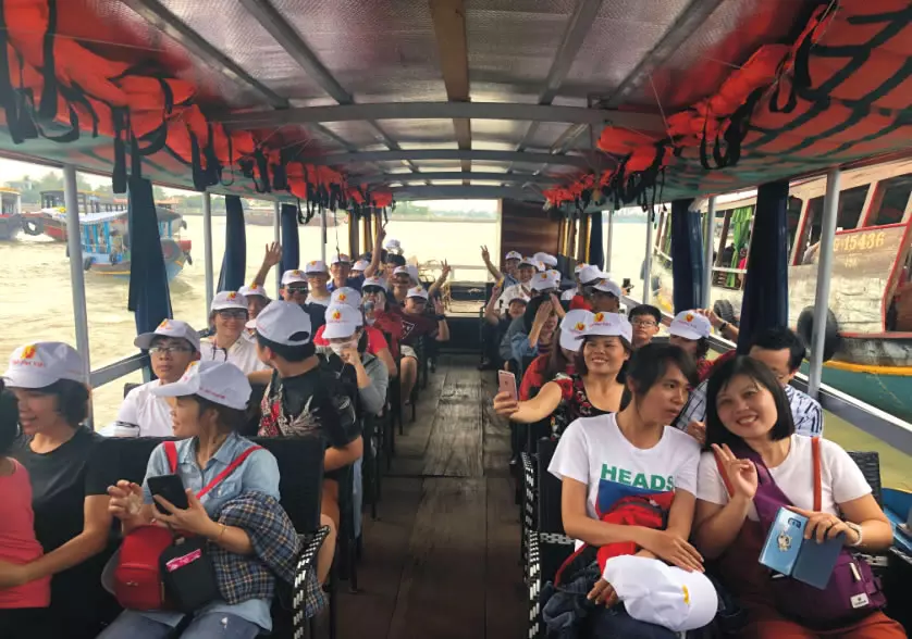 Tàu tham quan Mỹ Tho Bến Tre - tour miền tây 3 ngày 2 đêm