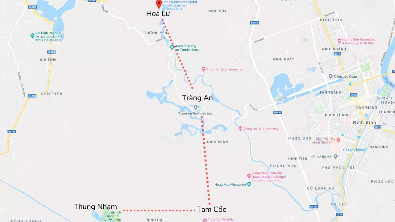 Du lịch Ninh Bình 2 ngày 1 đêm với lộ trình Cúc Phương - Kênh Gà - đầm Vân Long - Thung Nham