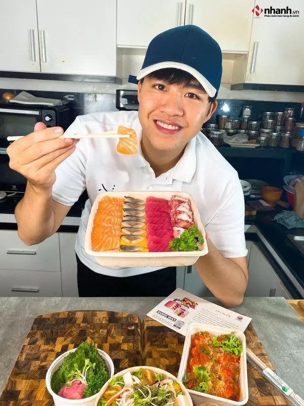 TikToker Trí Phan review đồ ăn healthy