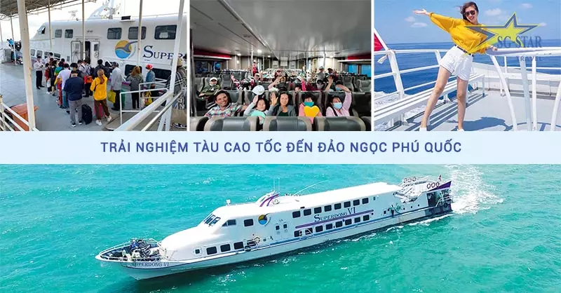 Di chuyển đến Phú Quốc bằng tàu cao tốc