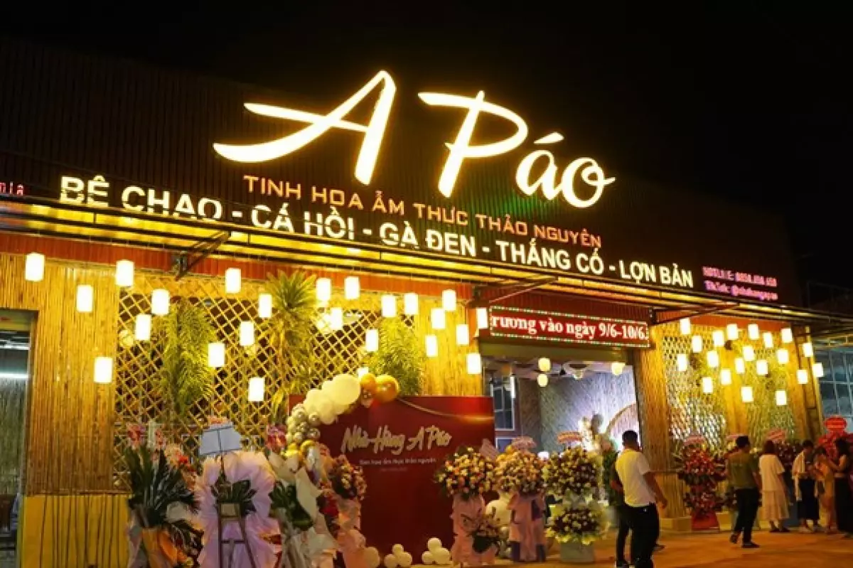 Nhà hàng A Páo Mộc Châu