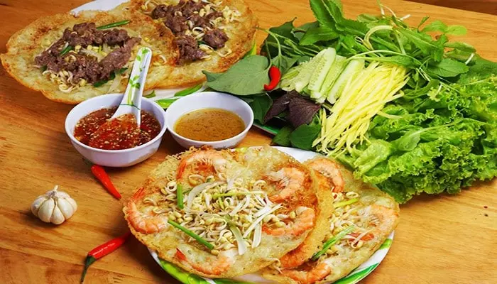 Bánh xèo - Đặc sản ở Daklak