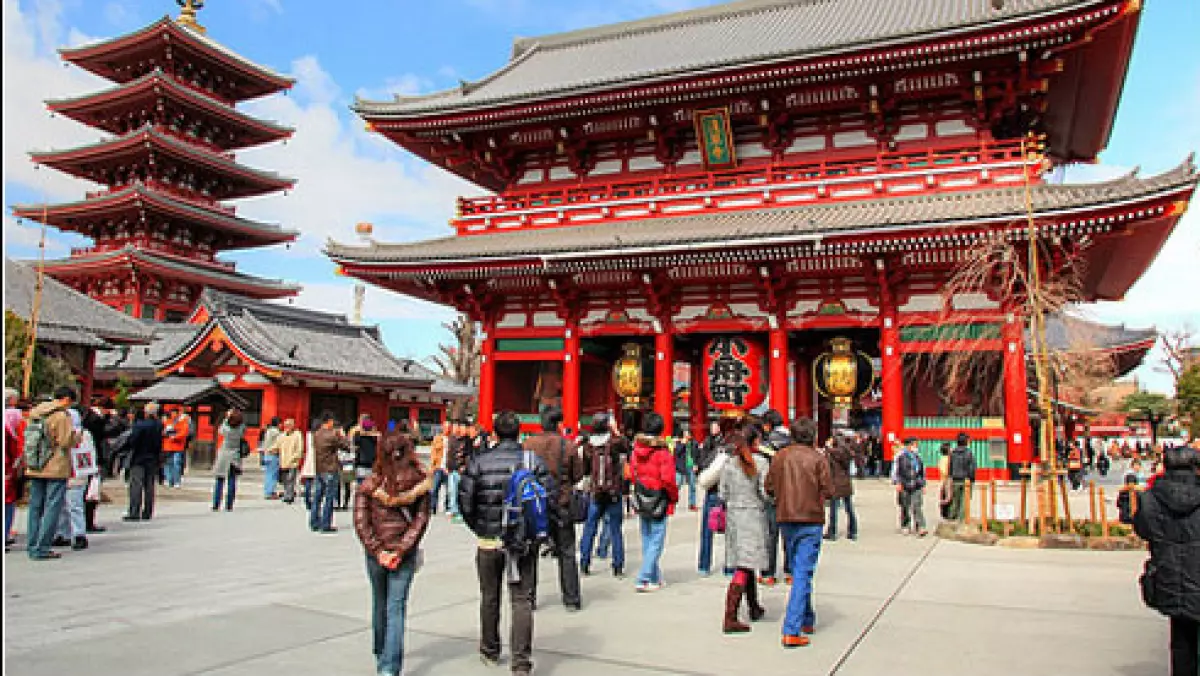 Đền Thờ Asakusa Kannon Nhật Bản