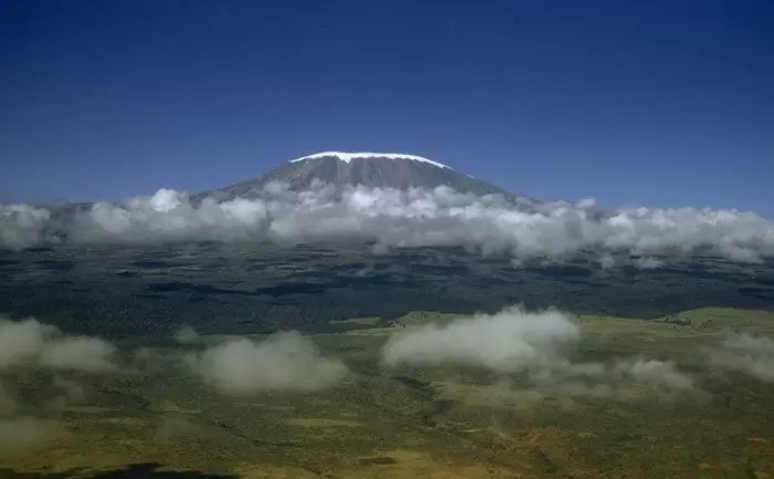 Núi Kilimanjaro thích hợp để trồng cà phê