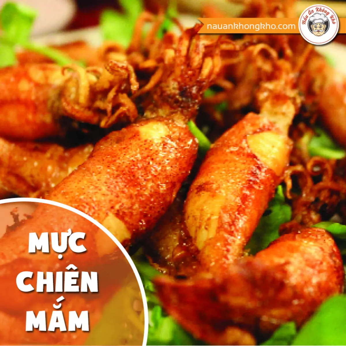 Mực chiên nước mắm