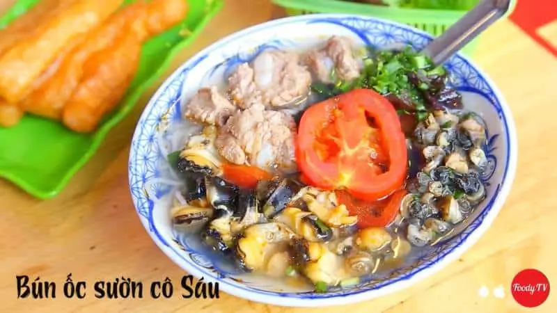 Bún Ốc Sườn Cô Sáu