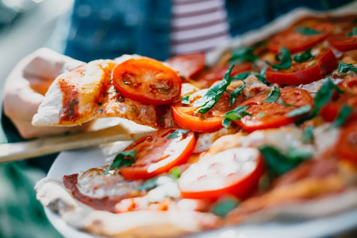 Bánh Pizza thuần chay kiểu Ý