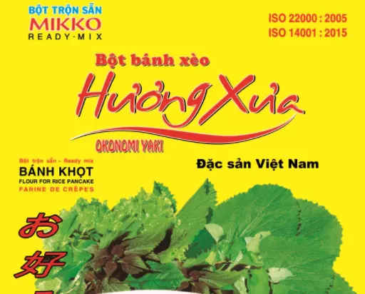 Rau ăn kèm bánh xèo miền Tây