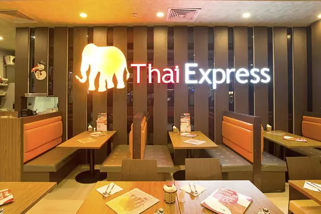 Thai Express sở hữu không gian mang đậm phong cách văn hoá Thái Lan