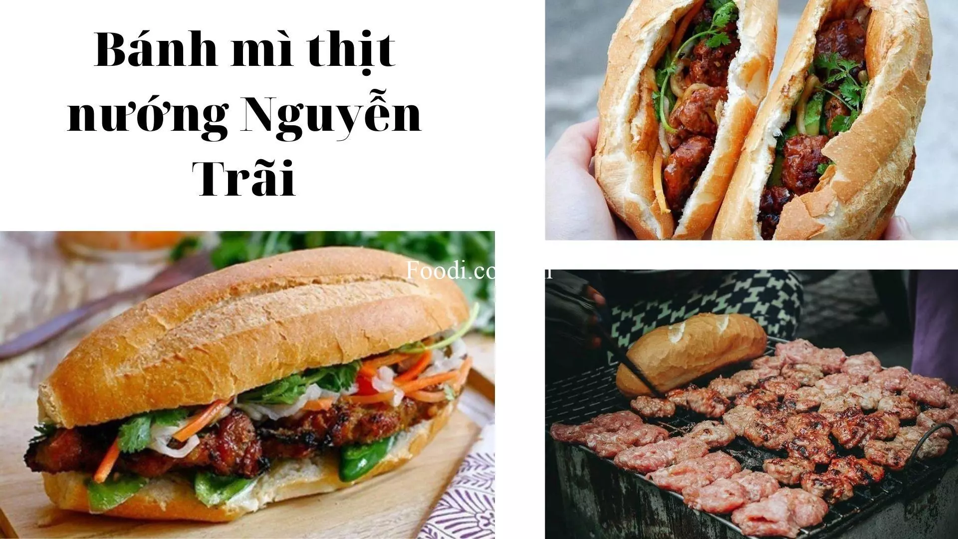 Bánh mì thịt nướng Nguyễn Trãi