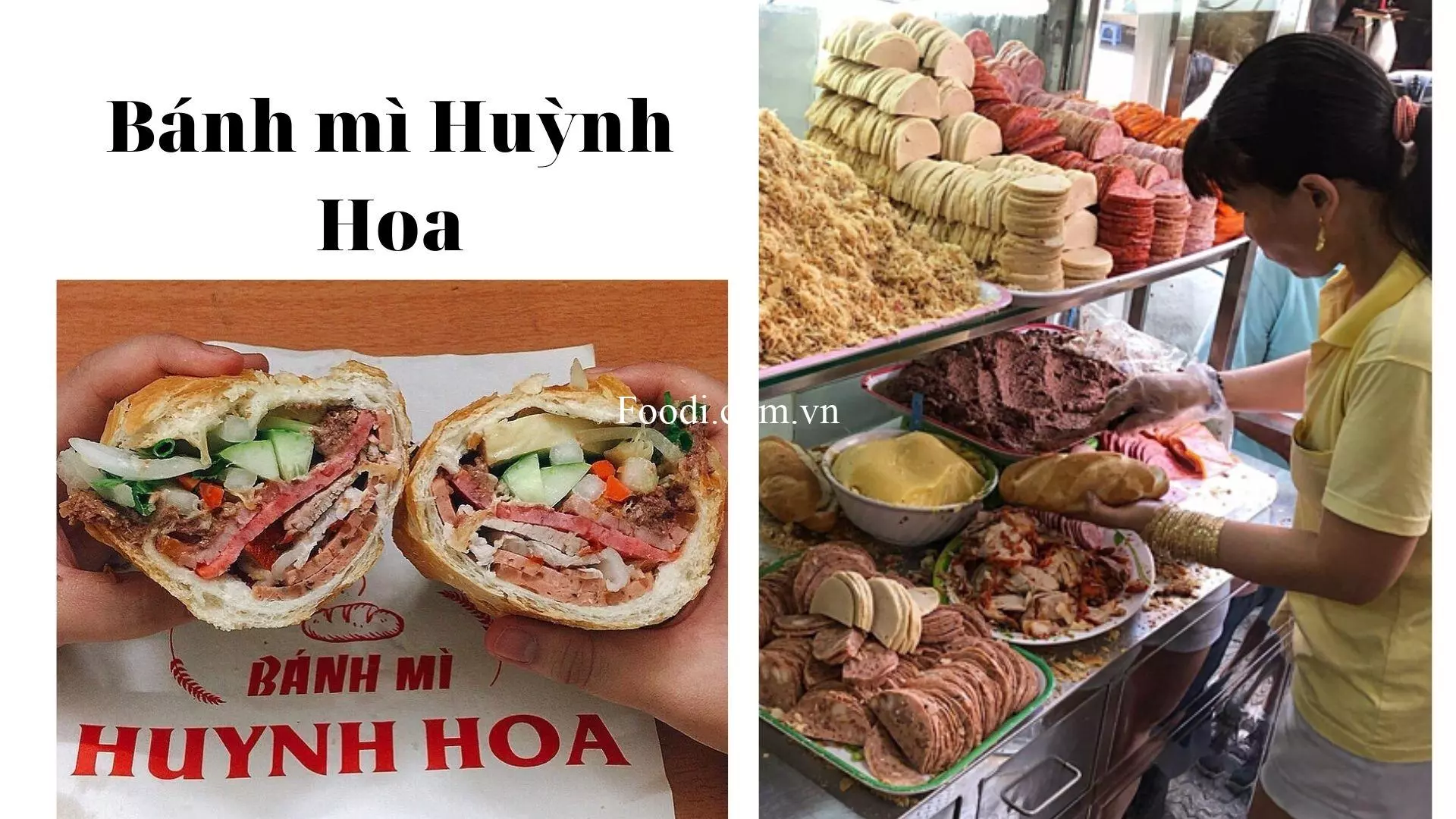 Bánh mì Huỳnh Hoa