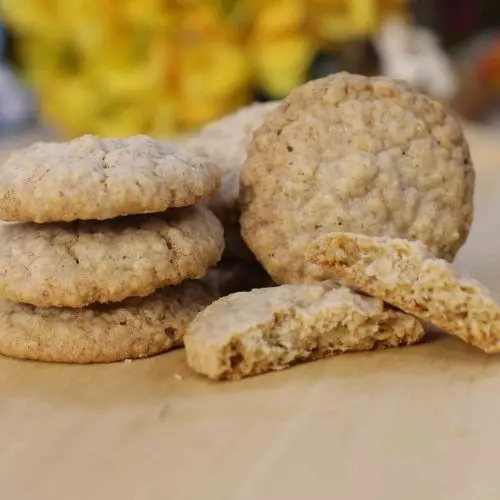 Làm bánh cookies ngon và healthy từ bột cookies yến mạch.