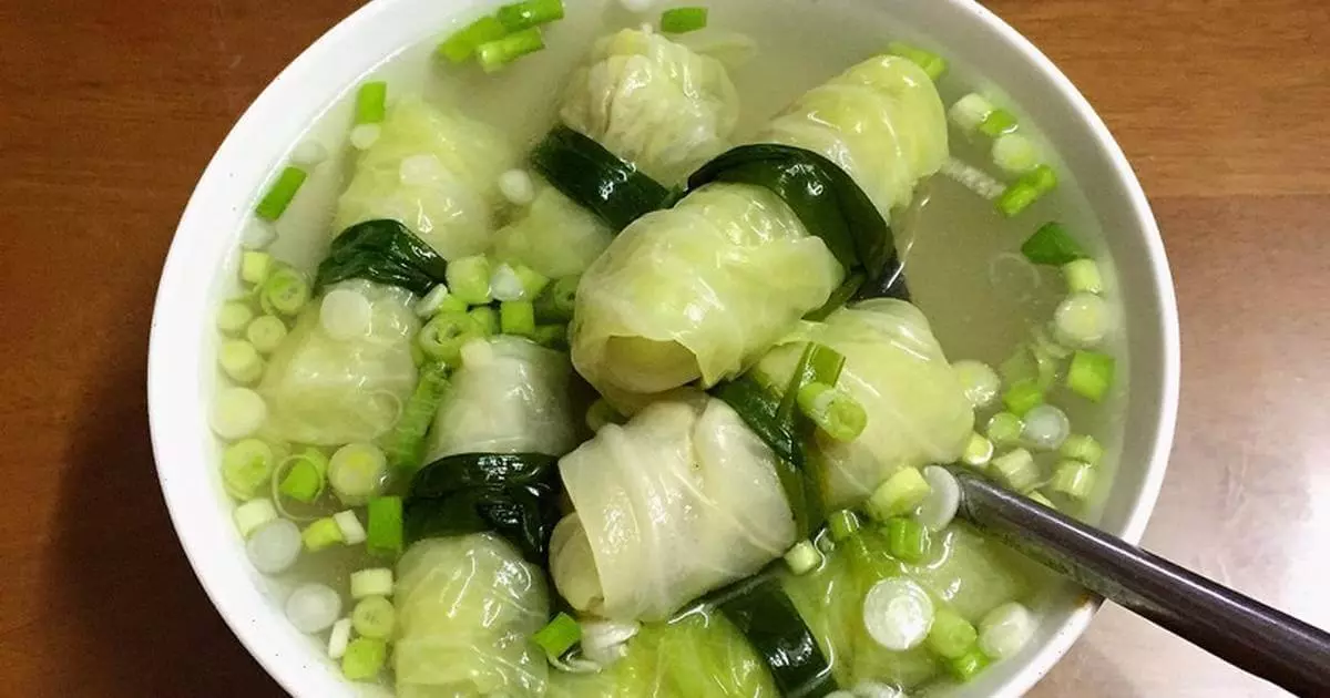 Cách nấu canh sú (bắp cải) 3