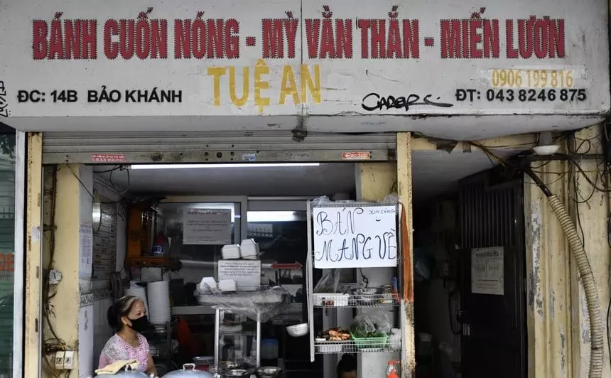 Bánh cuốn Hà Nội Tuệ An