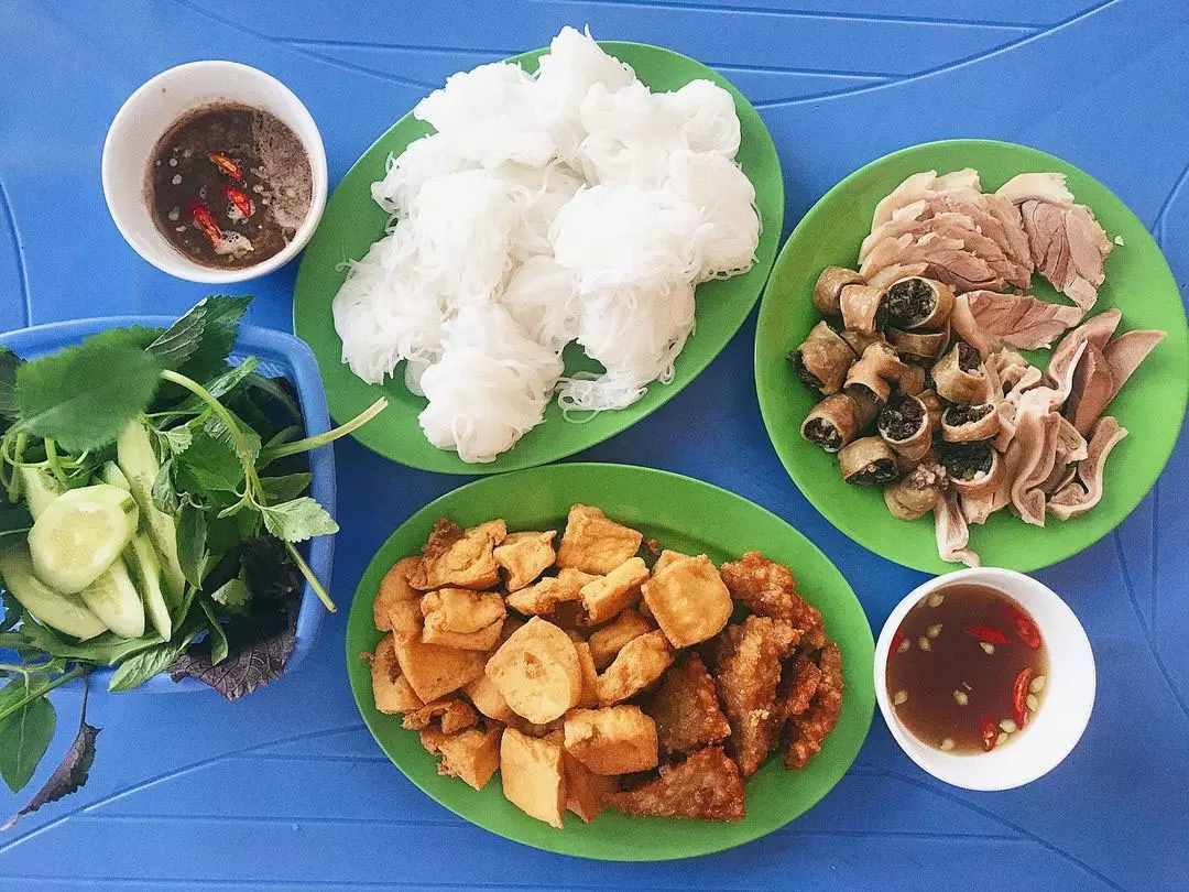 Bún đậu Phan Phù Tiên