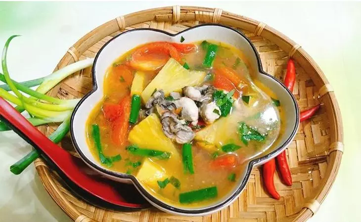 Canh chua hàu