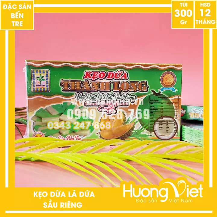 Kẹo dừa nguyên chất Thanh Long