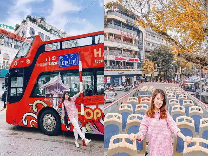 Lịch trình xe bus 2 tầng Hà Nội