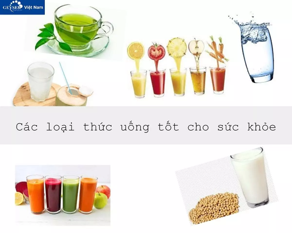 Uống nước gì để khỏe mạnh? Gợi ý những loại nước uống tốt cho sức khỏe.