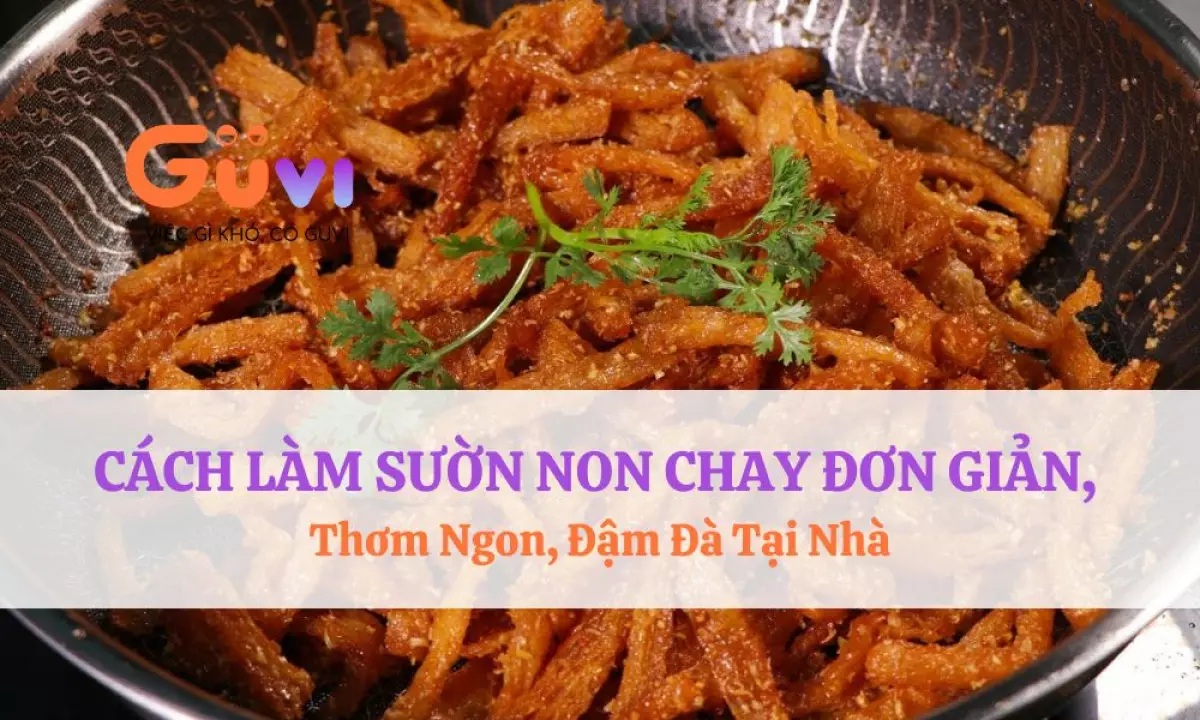 sườn non chay