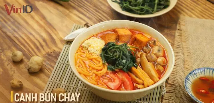 Canh bún chay