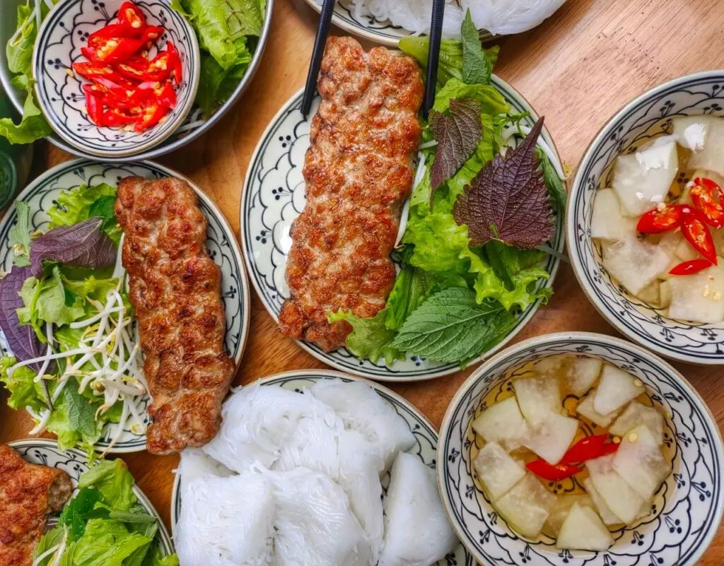 Bún chả quạt Tuấn Anh - Quán bún chả Quạt Ninh Bình