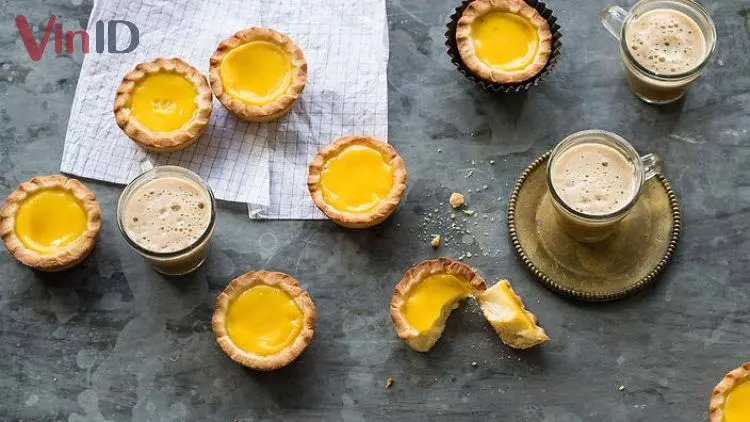 Chuẩn bị nguyên liệu làm vỏ bánh tart trứng