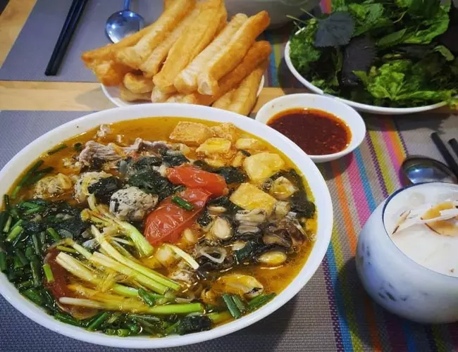 topping bún ốc lý tử thất theo sở thích