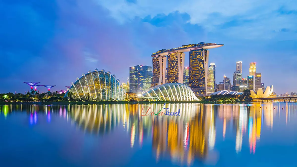 Du lịch Thái Lan Singapore: Khung cảnh hiện đại của Singapore