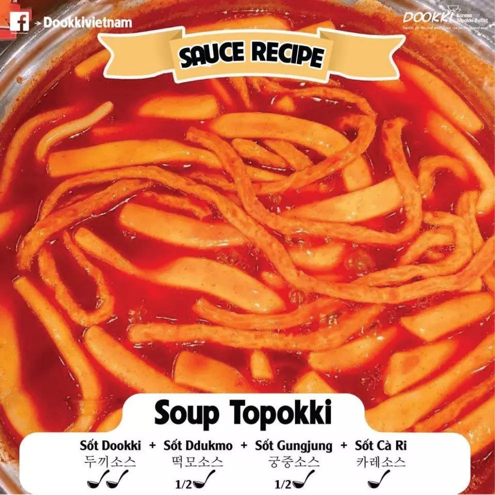 6+ công thức pha sốt Dookki cho nhóm đam mê ẩm thực lẩu Tok - Mytour