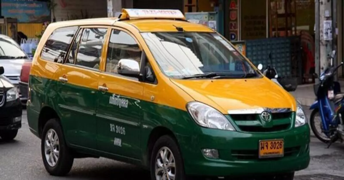 Taxi - phương tiện di chuyển đến Pattaya nhanh chóng