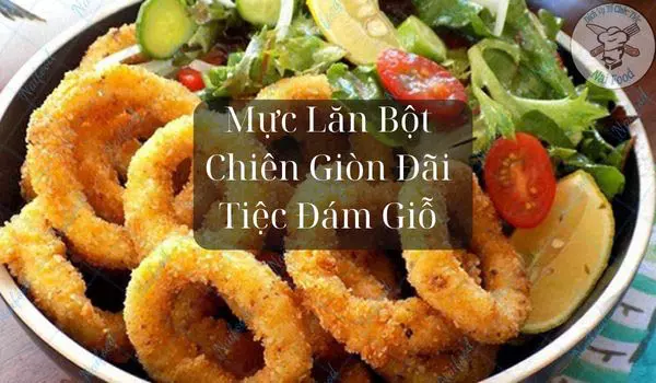 Mực lăn bột chiên giòn