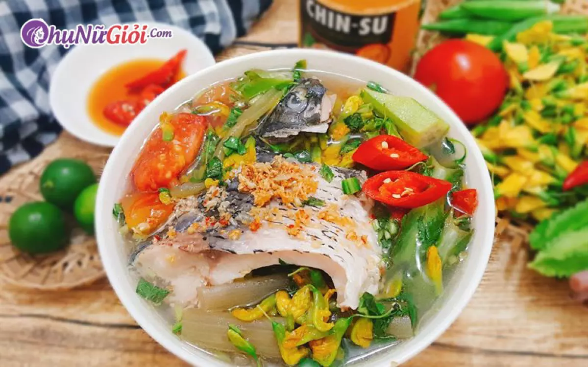 cách làm canh cá nấu dưa