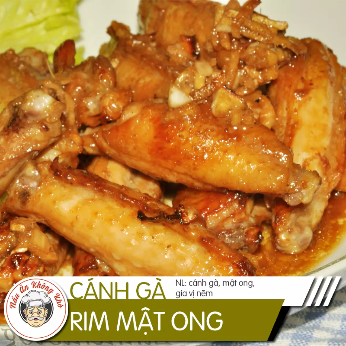 CÁNH GÀ RIM MẬT ONG