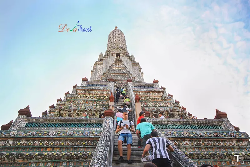 Du lịch Thái Lan Bangkok Phuket :Đền Wat Arun
