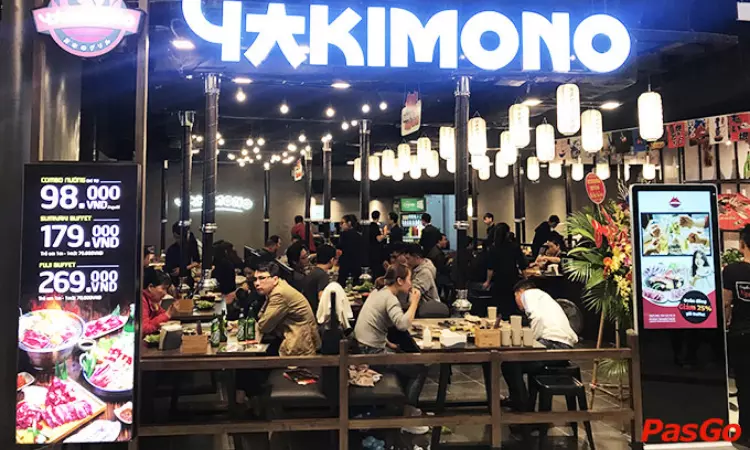 Yakimono - Aeon Mall Hà Đông - Quán nướng mở cửa xuyên Tết