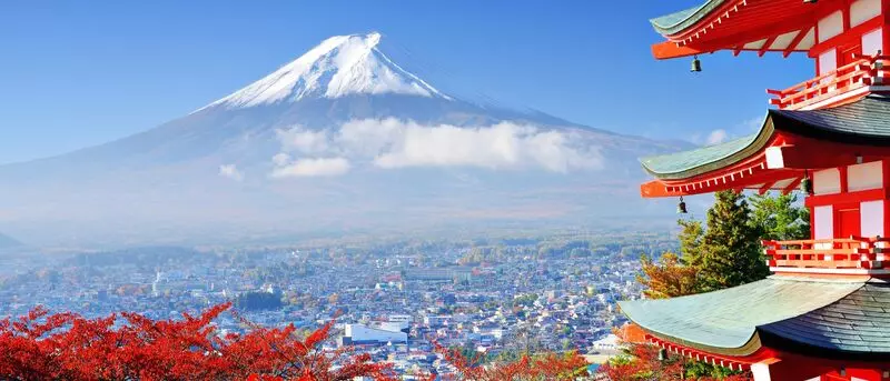 Núi Phú Sĩ mang vẻ đẹp yên bình và lãng mạn