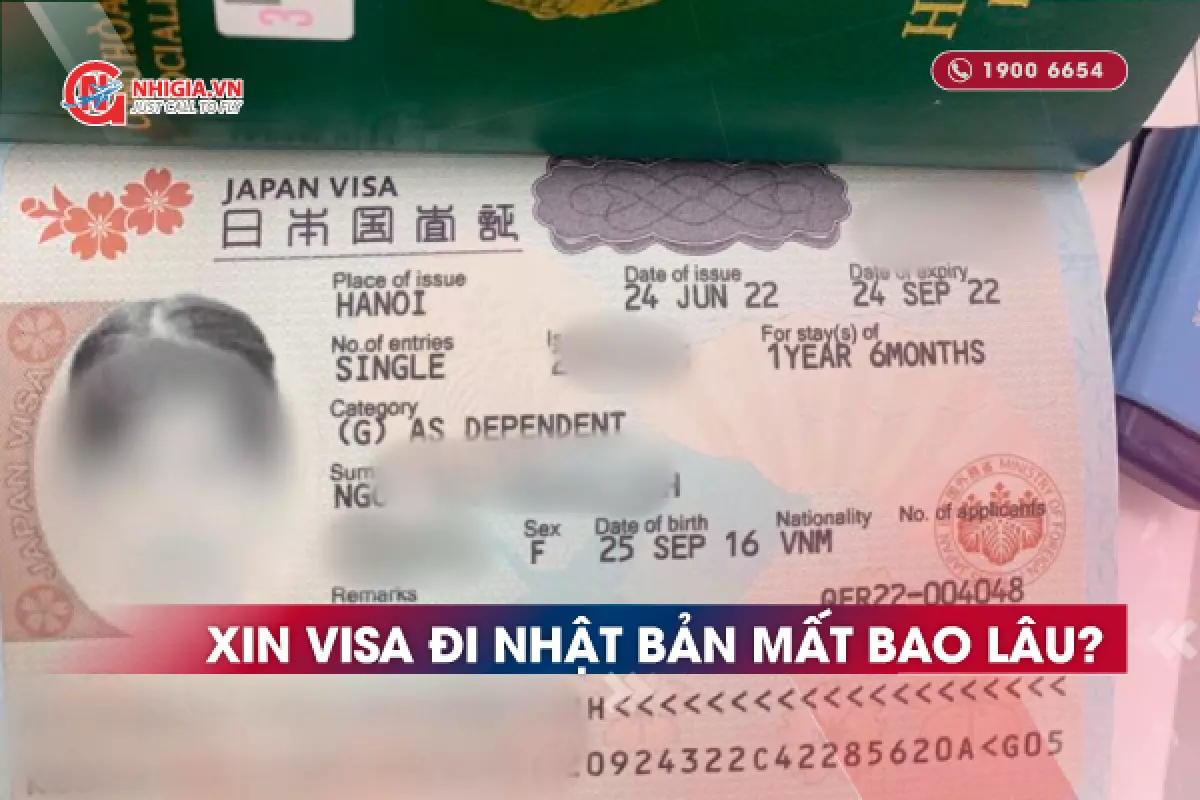 Xin visa đi Nhật mất bao lâu