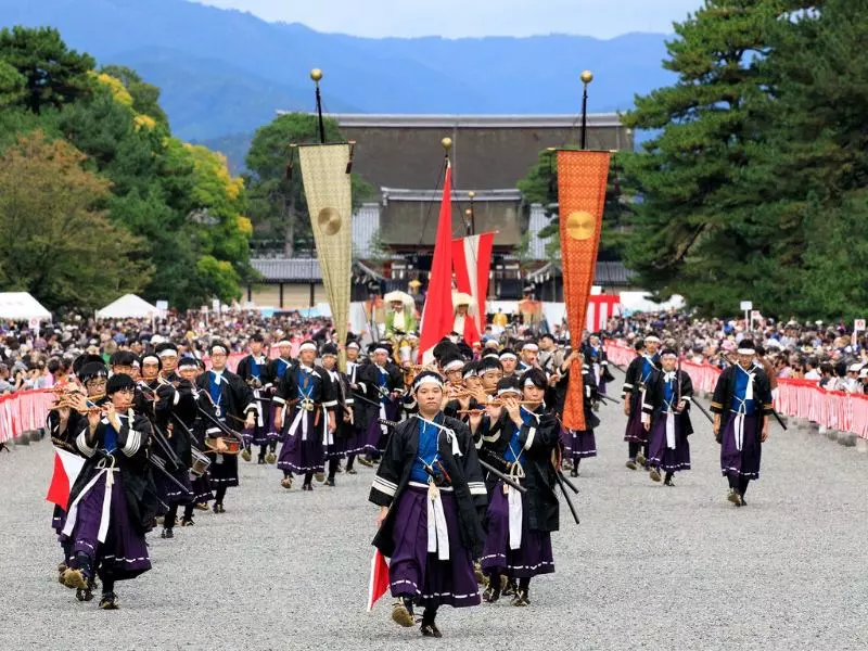 Lễ hội Jidai Matsuri tại Kyoto