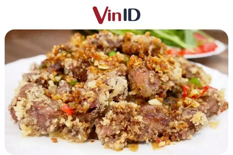 Mề gà chiên giòn sốt tương