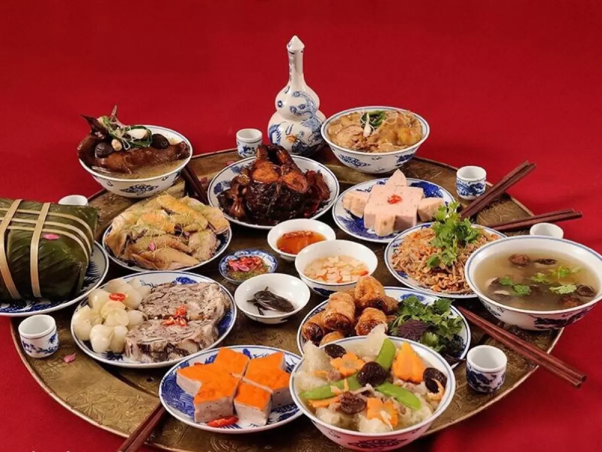 Chả các loại là món ăn không thể thiếu trong mâm cơm đầu năm của người Việt