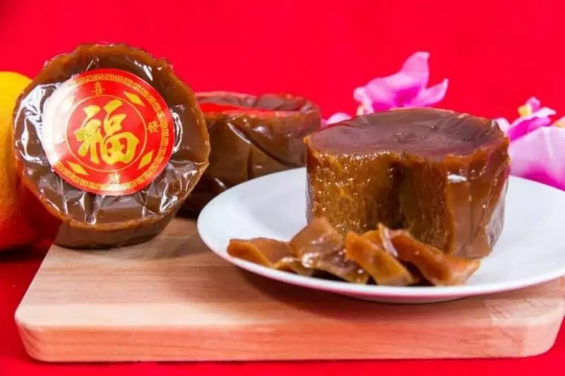 Bánh gạo nếp dẻo Nian Gao