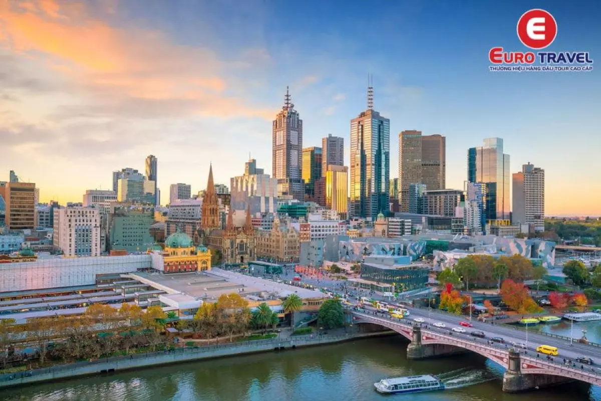 Melbourne - Một trong 2 trụ cột kinh tế vững chắc của Úc