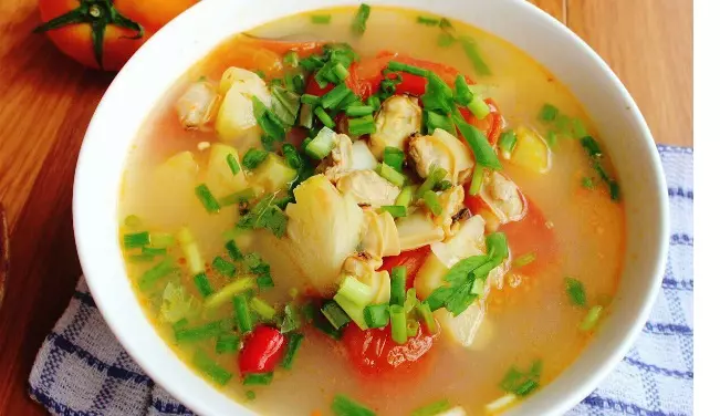 Canh ngao nấu chua