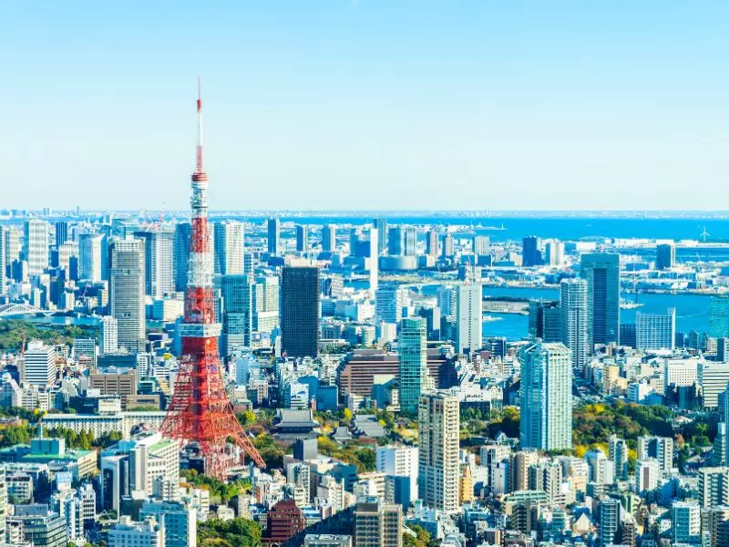 Tháp truyền hình Tokyo Skytree - Tour du lịch Nhật Bản 4 ngày 3 đêm