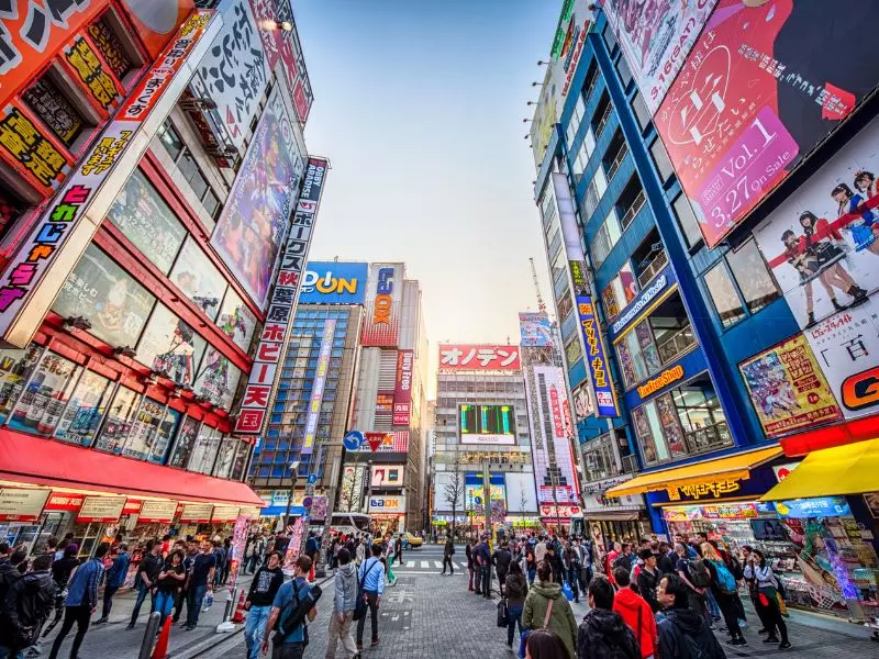 Khu phố điện tử Akihabara - Tour du lịch Nhật Bản 4 ngày 3 đêm