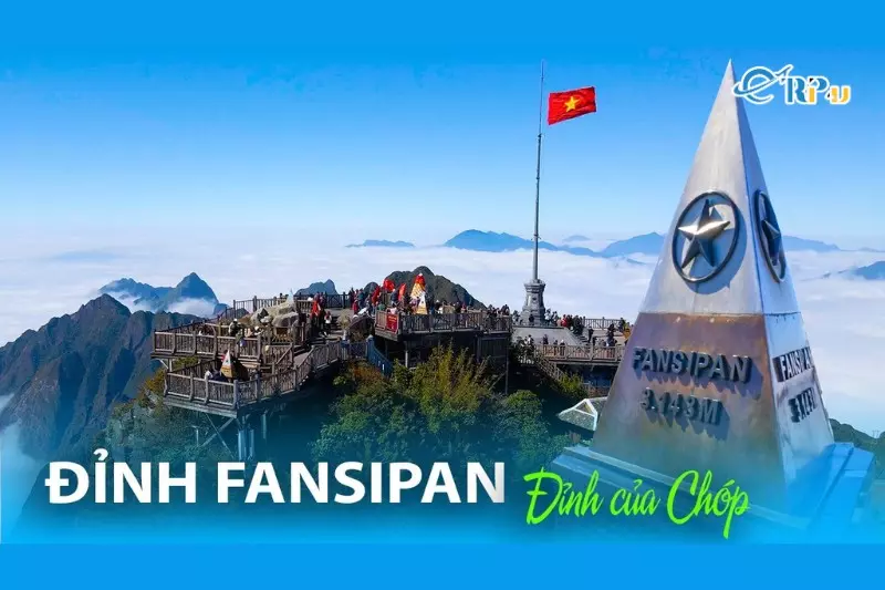 Núi Fansipan thuộc tỉnh Lào Cai